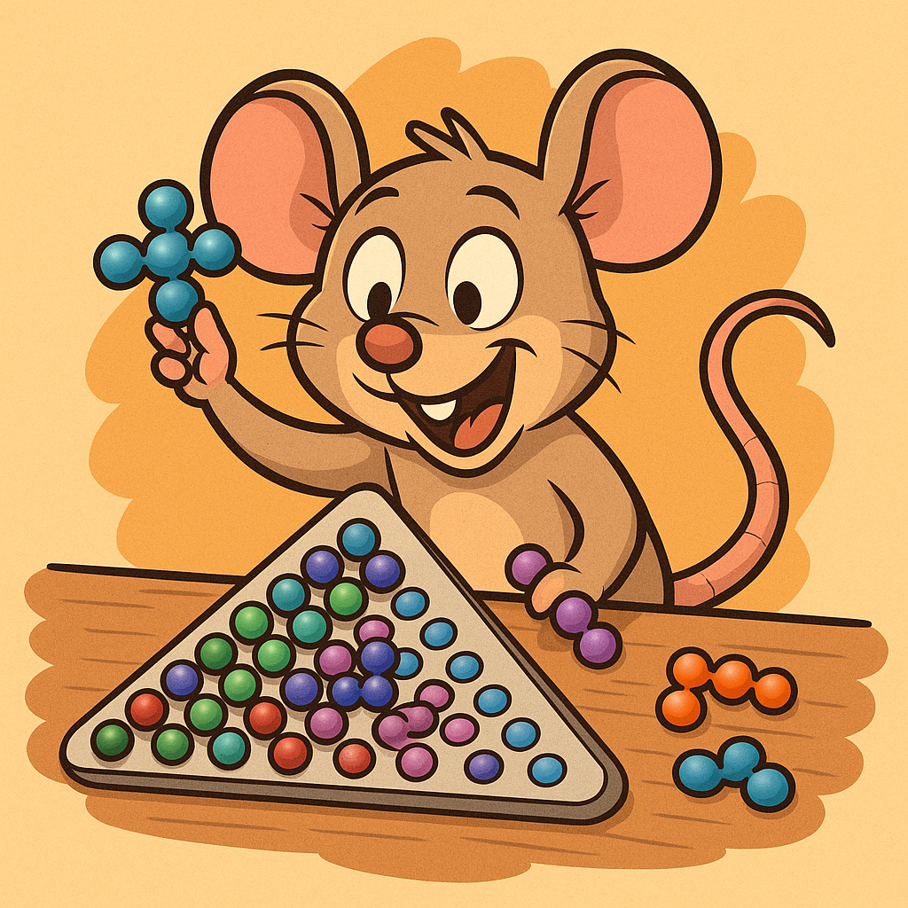 Mouse Playing Puzzle